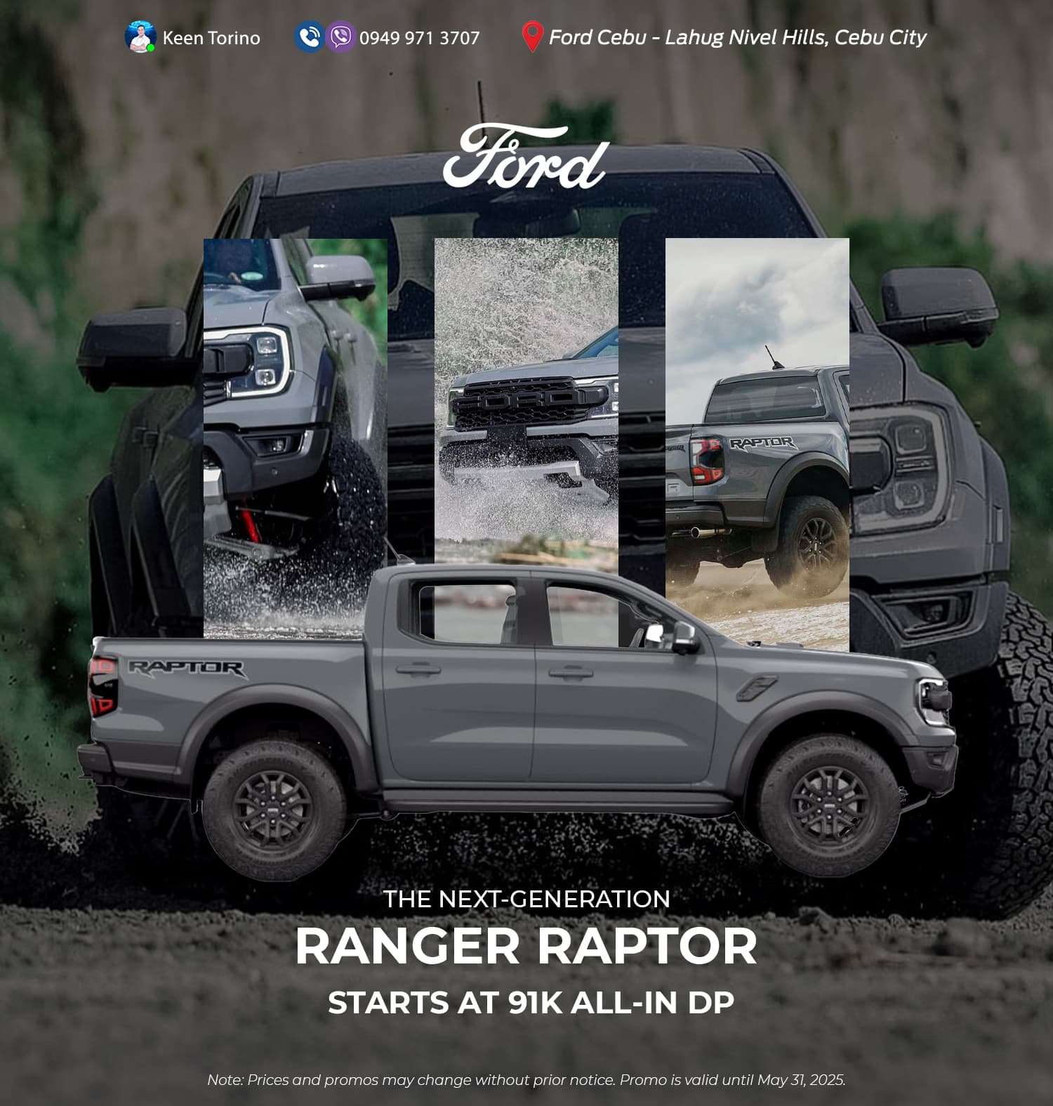 Ranger Raptor Promo